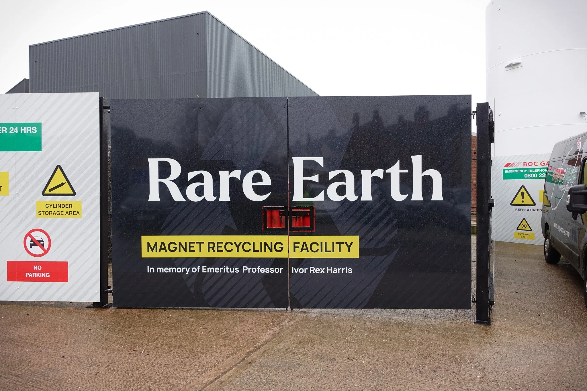 Tyseley Energy Park TEP, Birmingham, University of Birmingham, Rare Earth Magnets, CPW Engineering, CPW Birmingham office, Antonios Agapakis, Magnet Recycling Facility UK