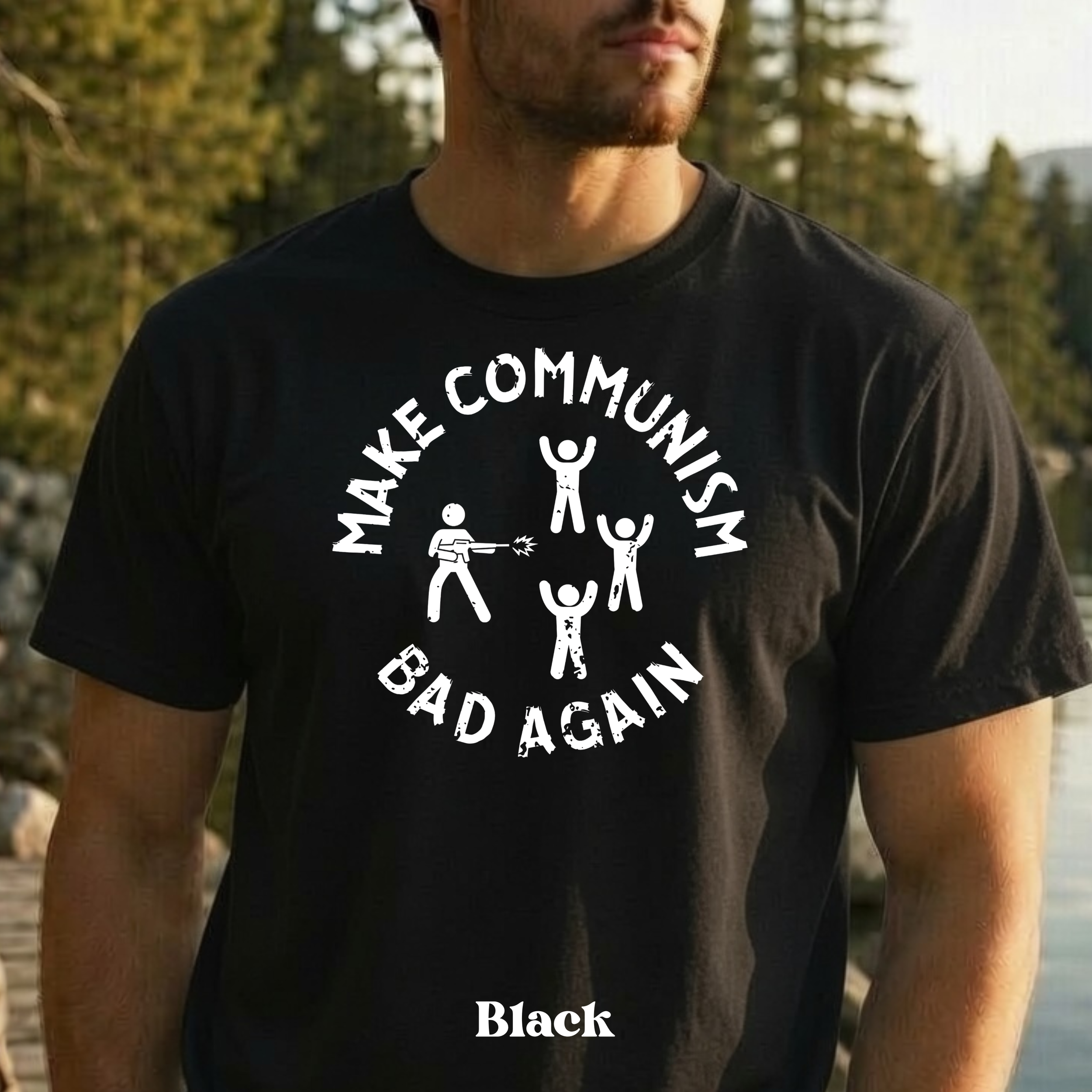 Make Communism Bad Again – Minimalist Round Up Design