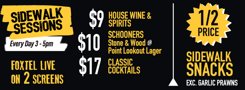 snacks and drink specials brisbane