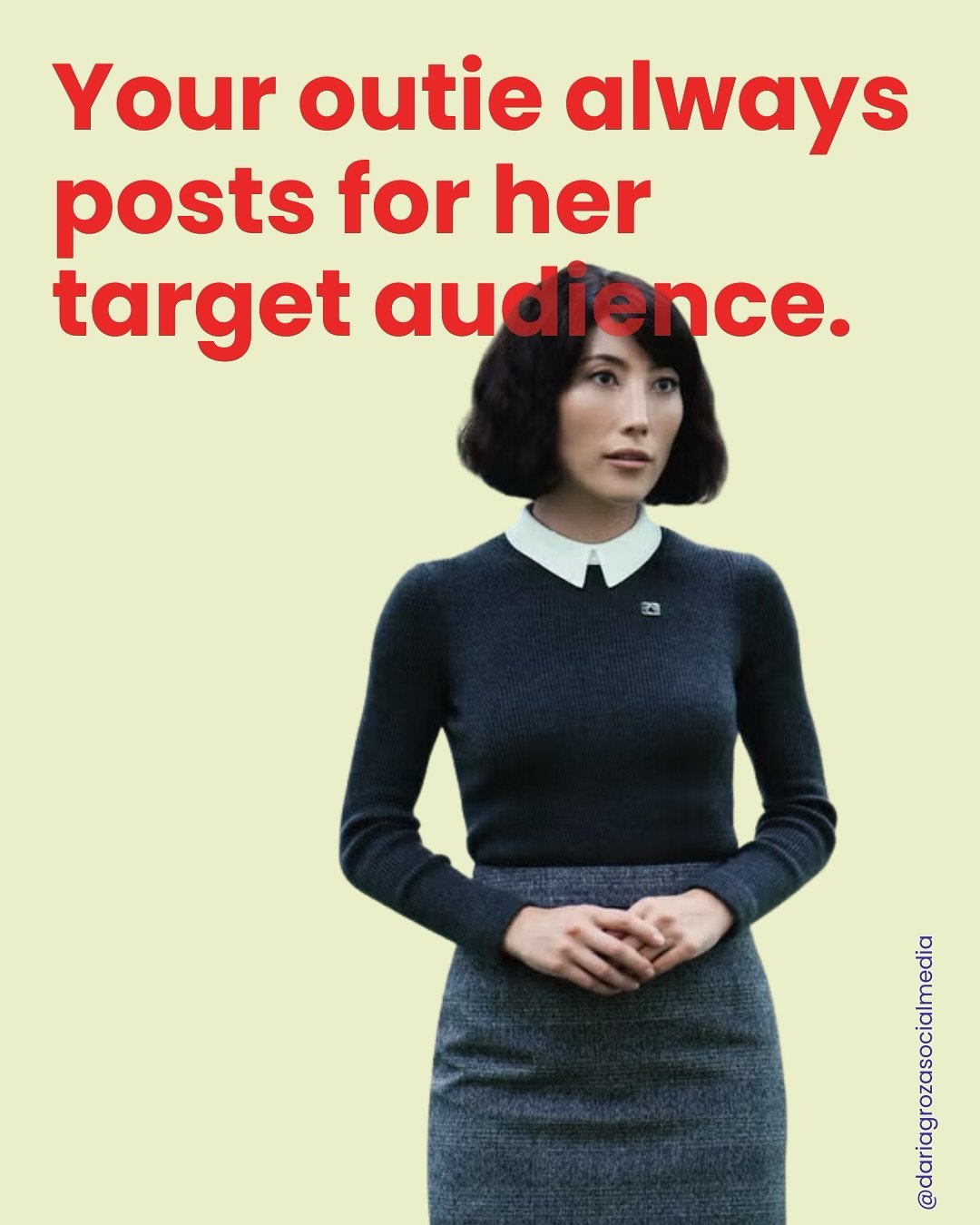 Your outie is kind. 

Your outie can easily follow the link in bio when looking for a reliable social media manager. 

Please try to enjoy each service equally. 

#severance #lumon #mscasey #socialmediamemes #socialmediaberlin