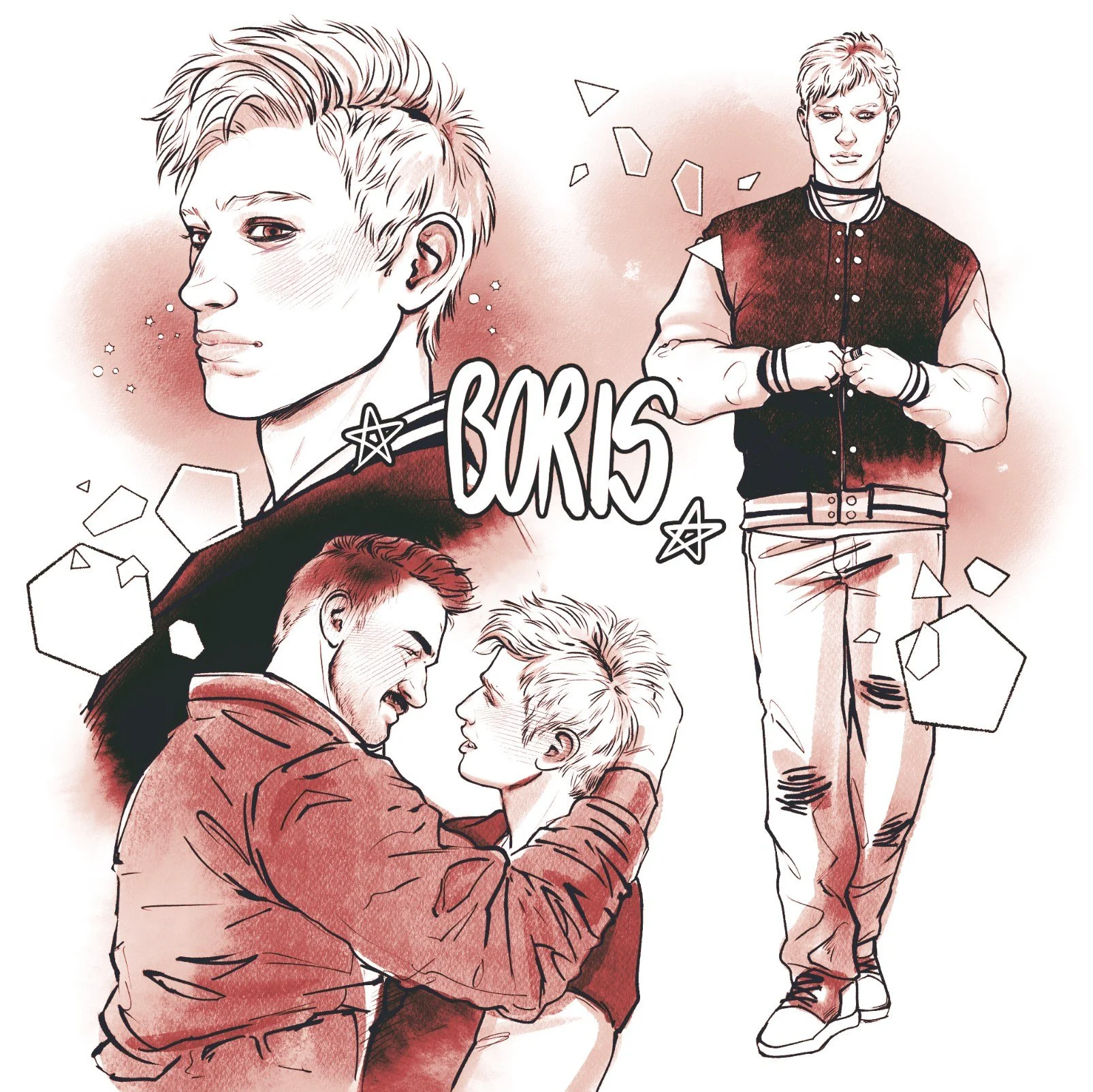 Semi Realistisch - Fullbody - Verlaufscolo - grob