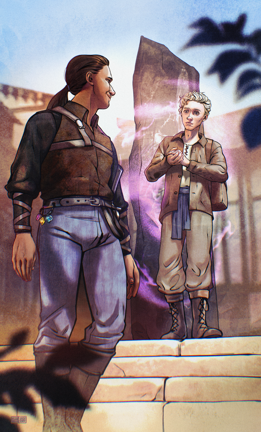 Semi Realistisch - Fullbody - 3D Painting - Voll ausgearbeitet