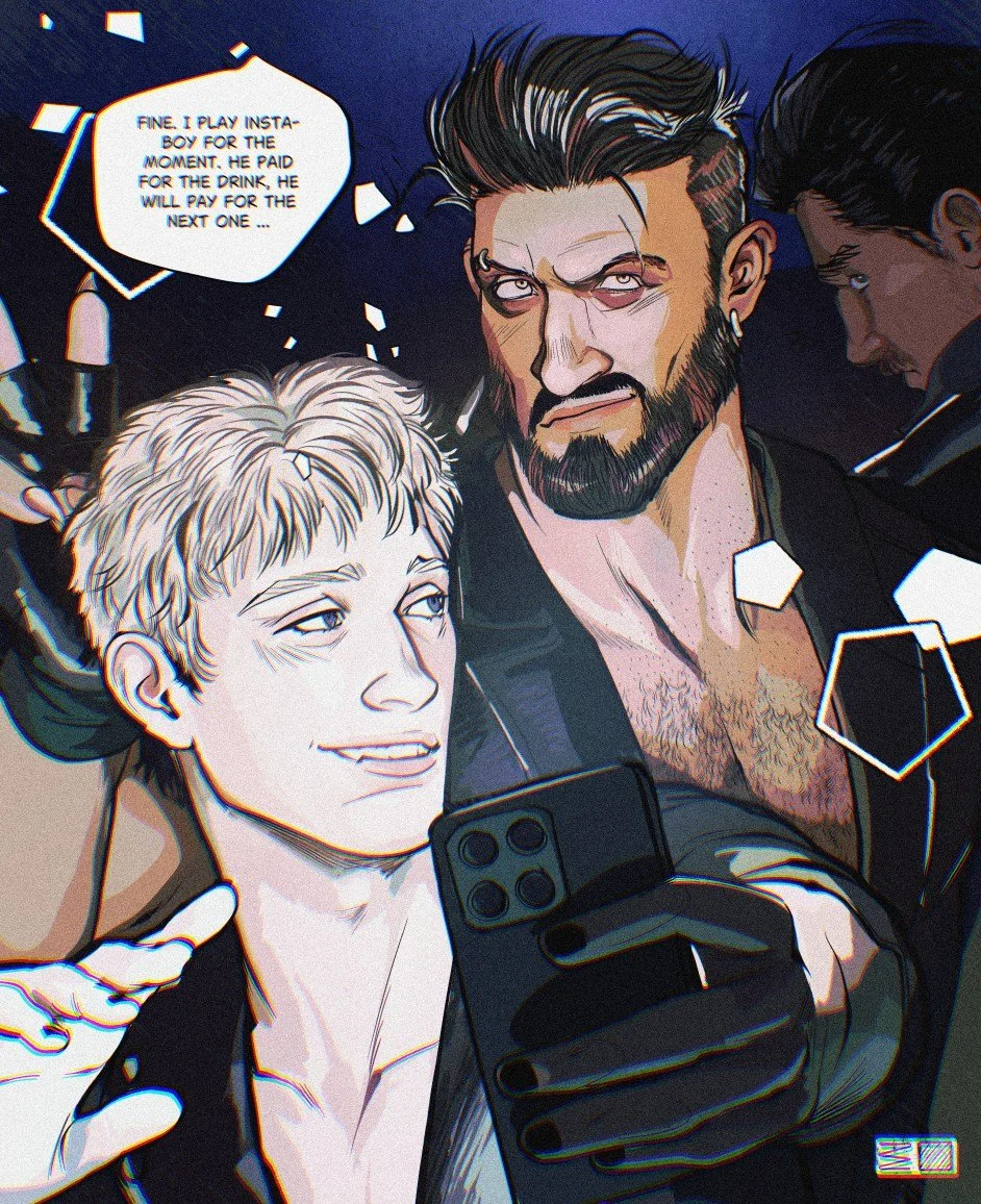 Semi Realistisch - Halfbody - 2D Painting - feiner