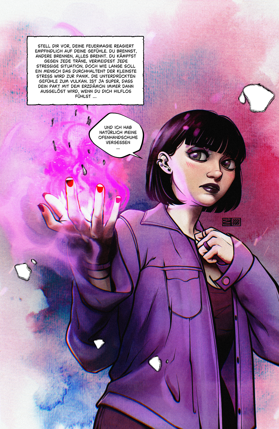 Semi Realistisch - Halfbody - 3D Painting - Voll ausgearbeitet