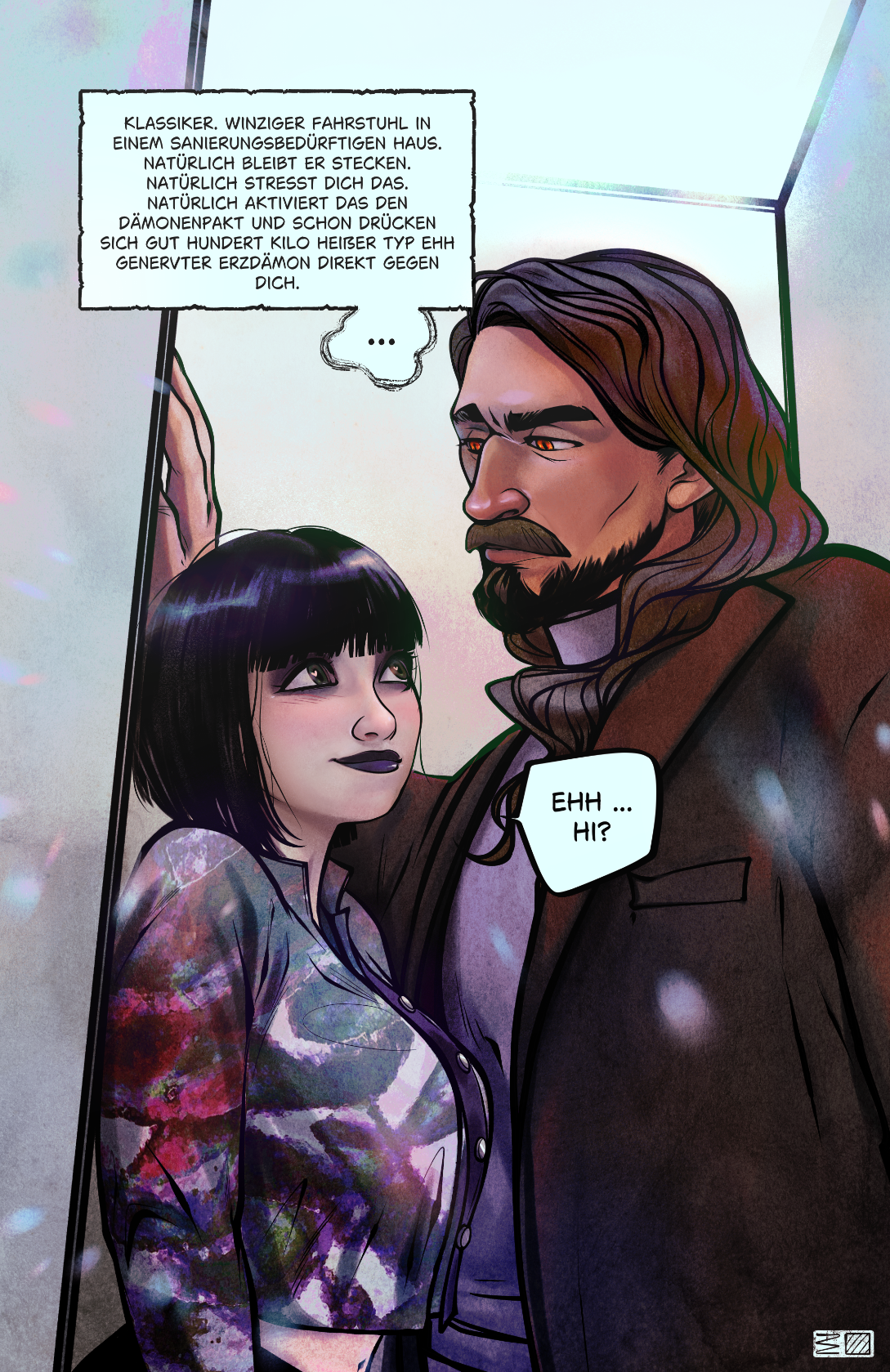 Semi Realistisch - Halfbody - 3D Painting - Voll ausgearbeitet