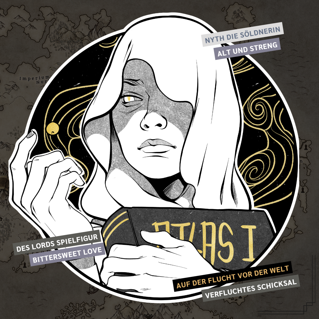 Semi Realistisch - Portrait - Texture Optik / Schwarz Weiß - Voll ausgearbeitet