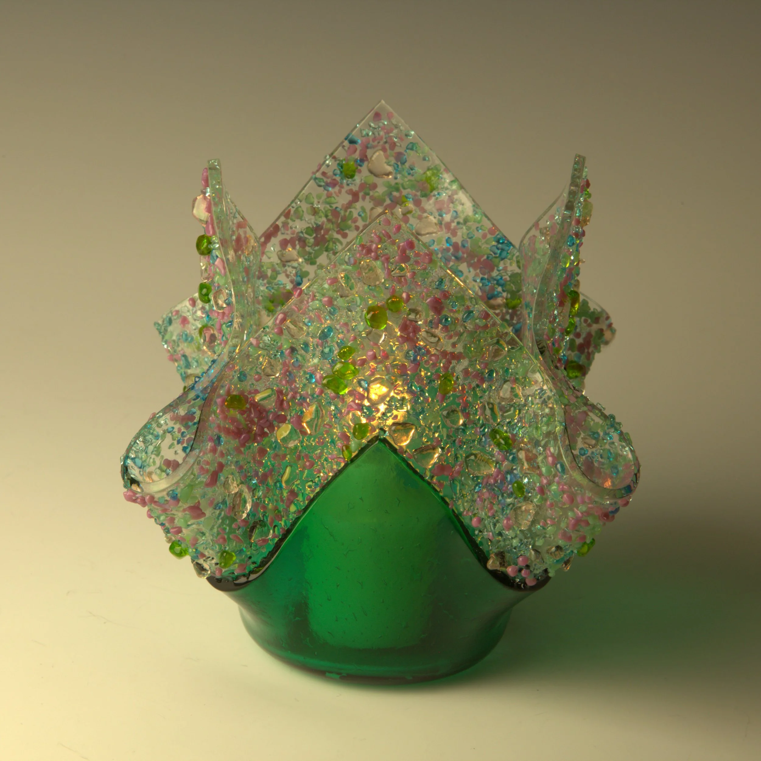 Green Handkerchief Votive