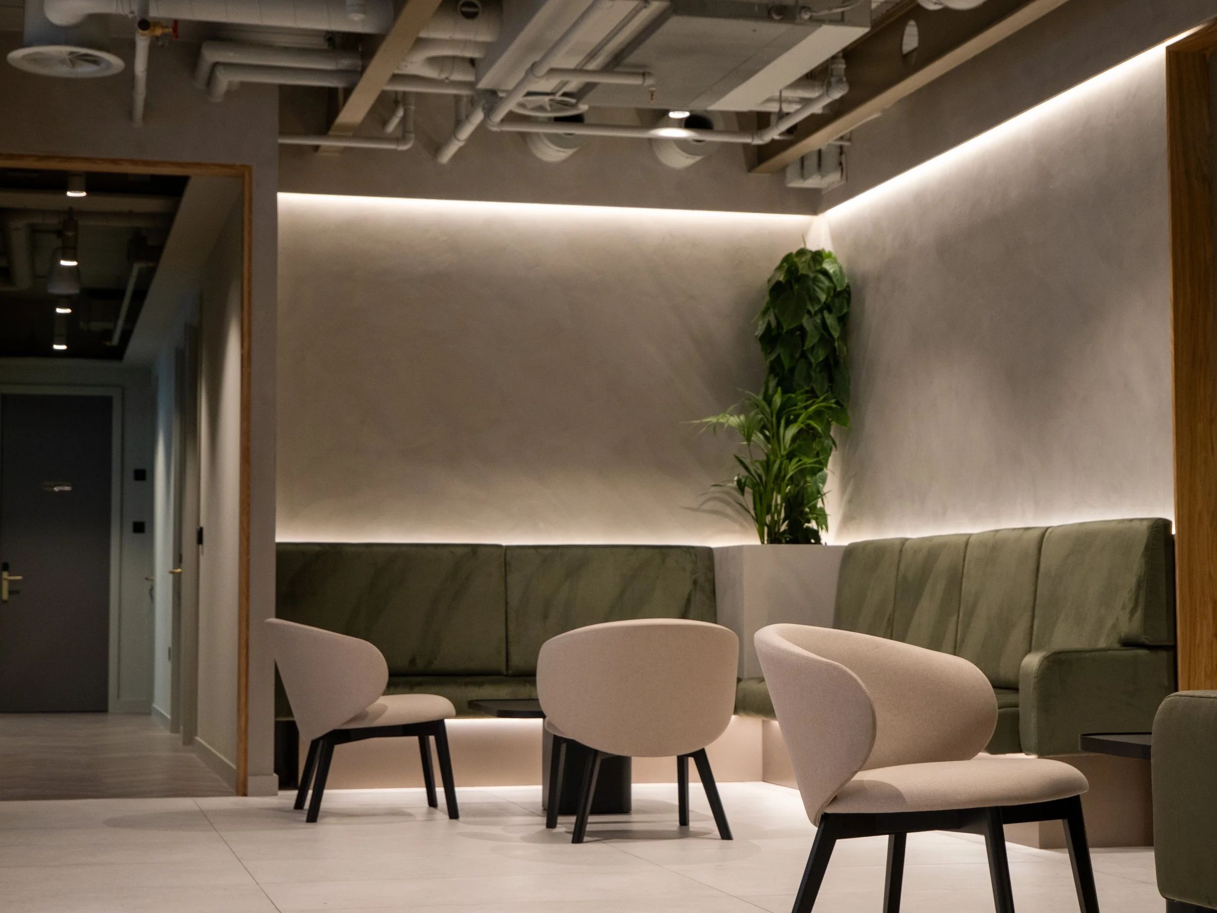 Waiting Room at UNTIL Dr Harriet Clinics