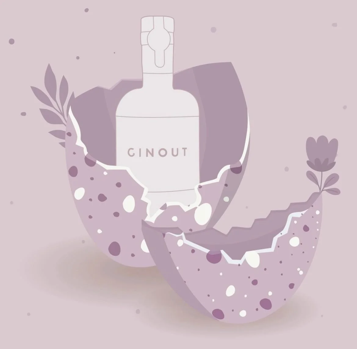 🐰🌷 A P&aacute;scoa est&aacute; a chegar e o Ginout &eacute; a prenda irresist&iacute;vel para celebrar! Surpreenda os seus amigos e familiares com momentos refrescantes e deliciosos... #agedinsideout #ginout #ginlovers #ginportugues #gintonic