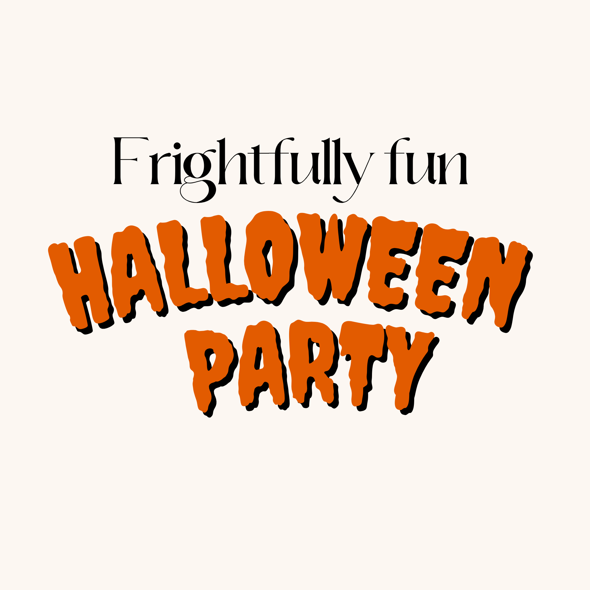 Halloween Party! 