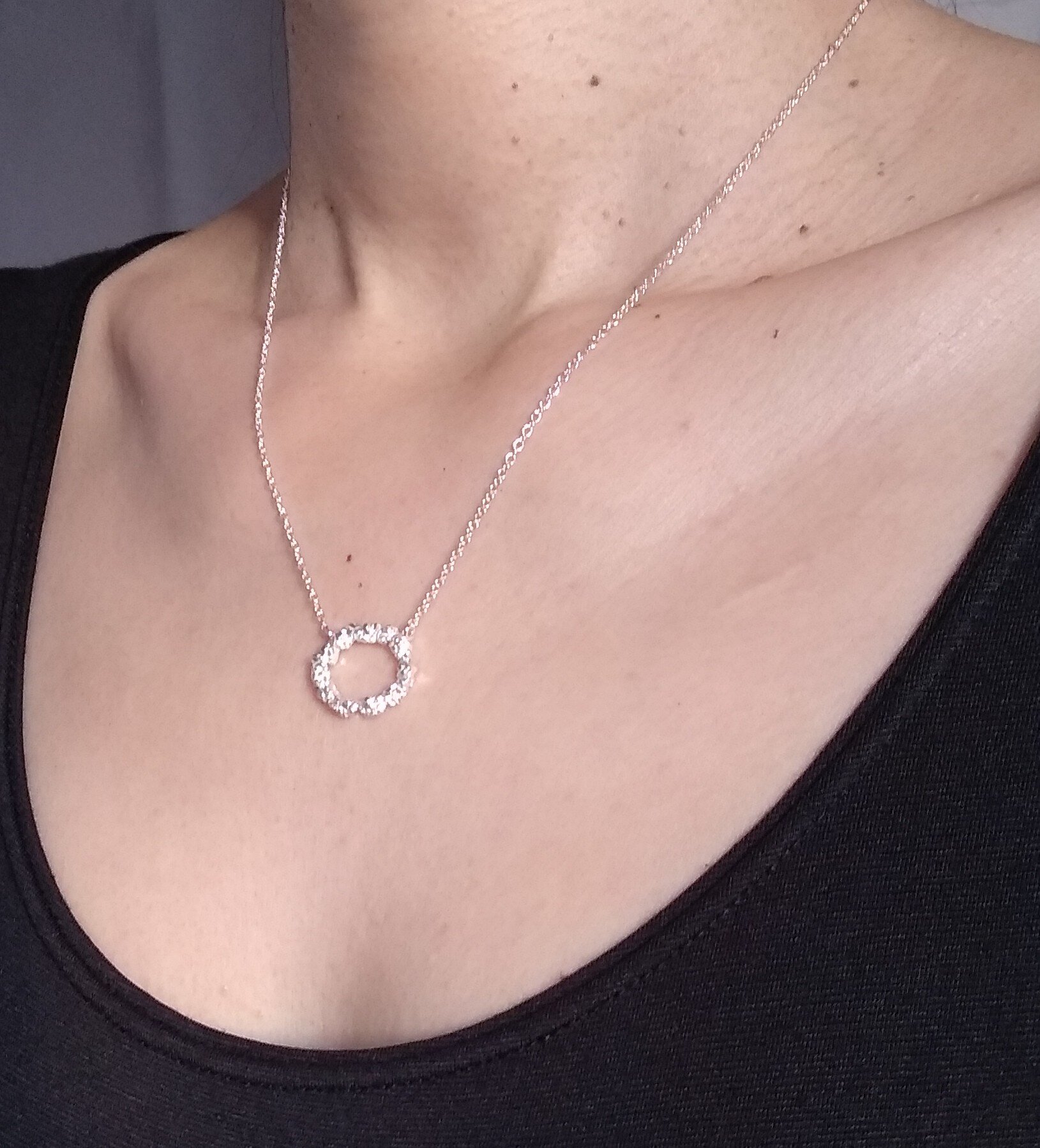 SILVER PENDANT, SMALL PENDANT TOP, EVERYDAY NECKLACE, CONTEMPORALY DESIGN, JEWELLERY MATCHING SET, EARRING AND NECKLACE