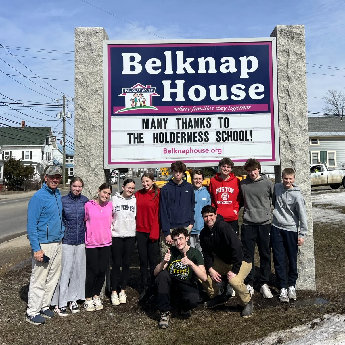 Day of Service For Holderness Students
