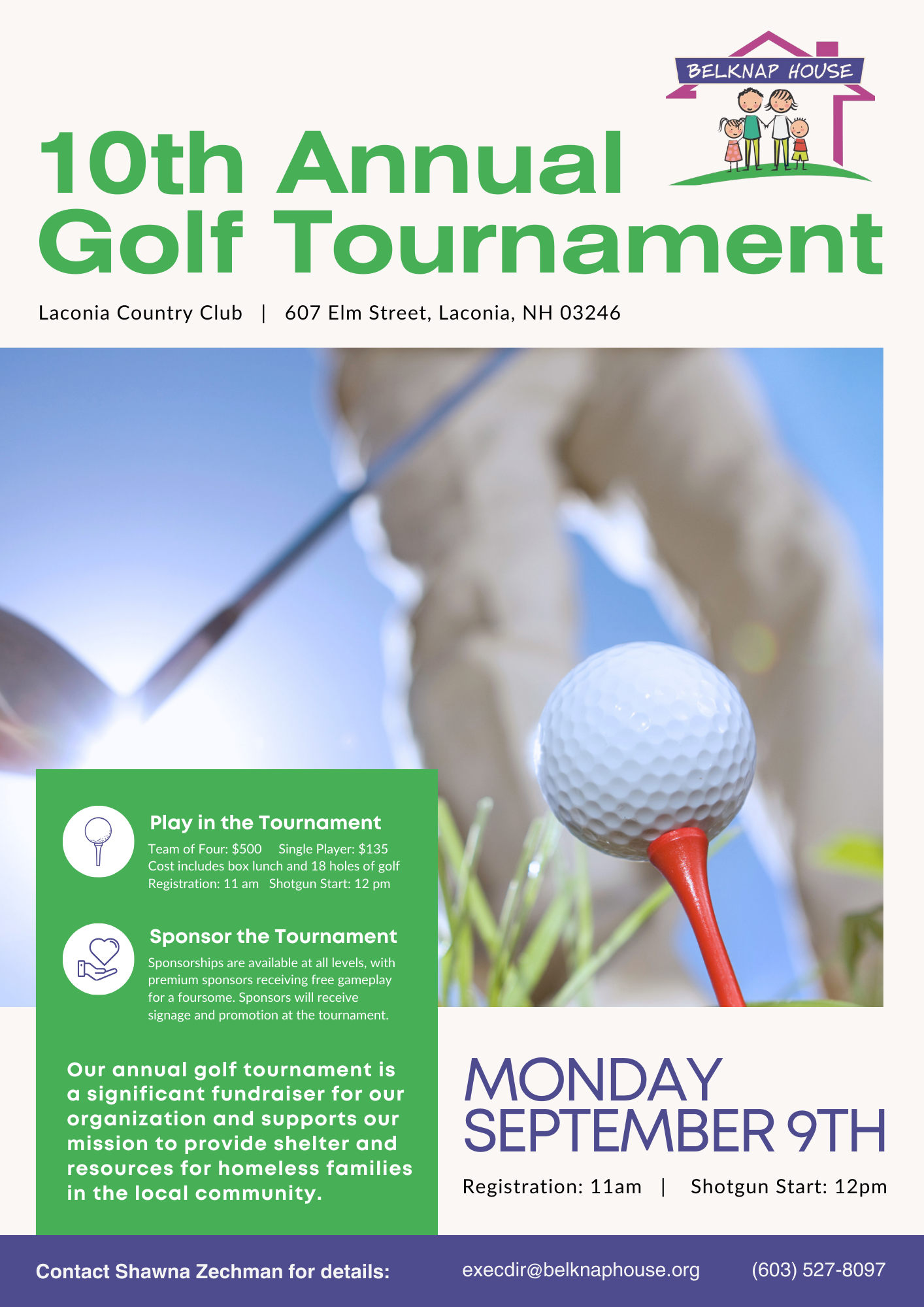 Golf Tournament Belknap House Golf tournament belknap house