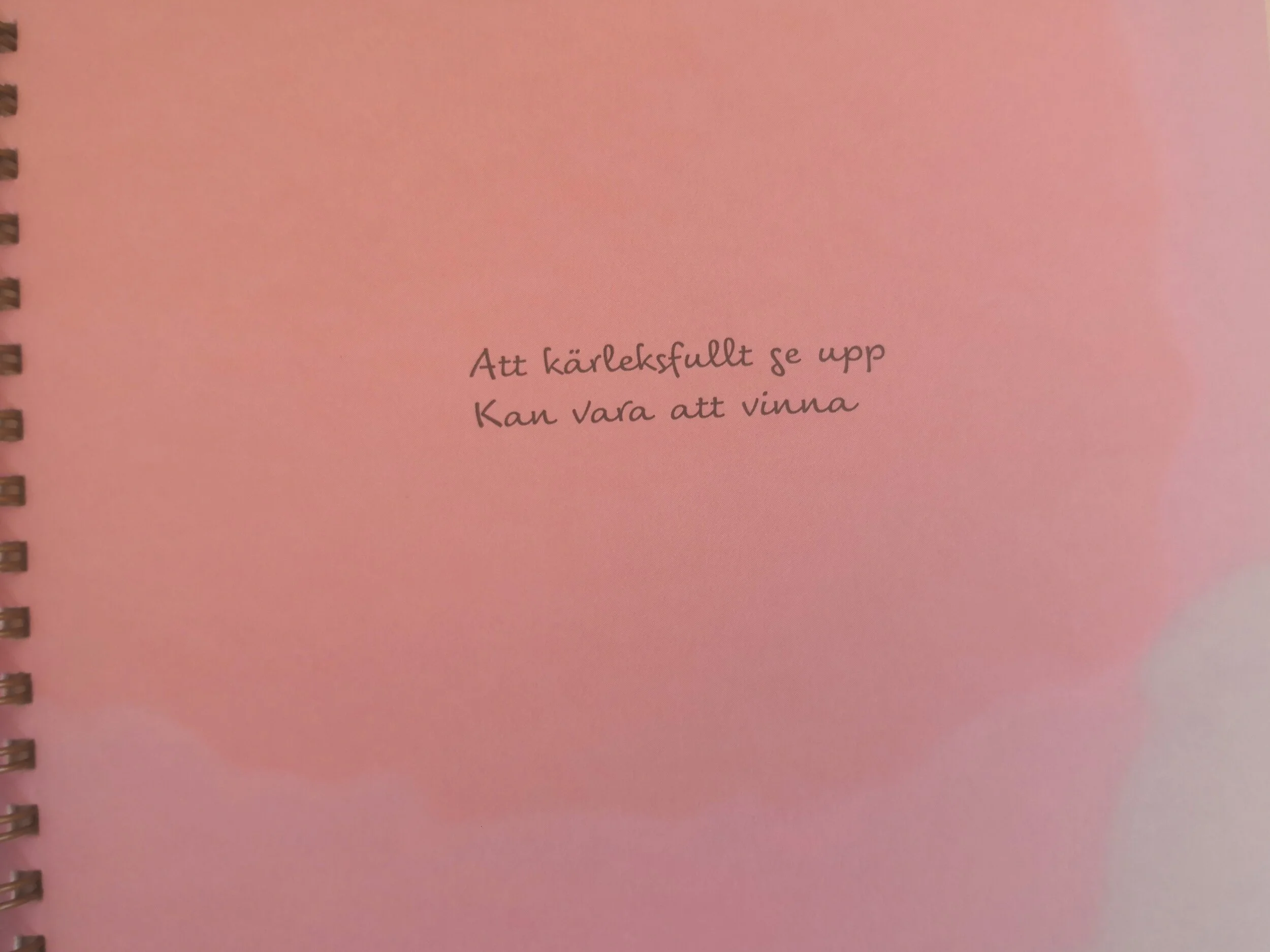 Uppslag ur boken Ord bara för dig