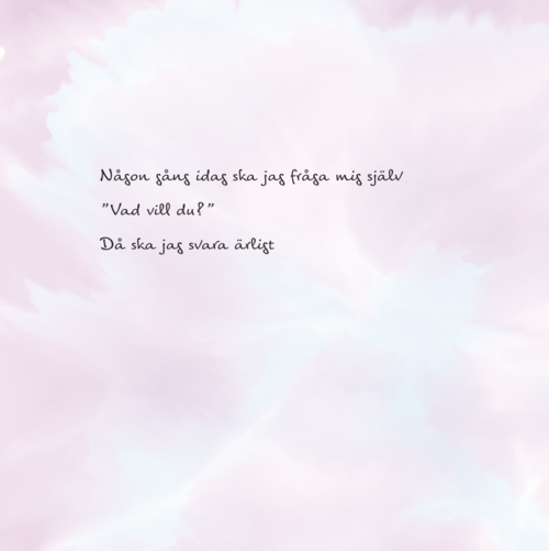 Ur “Ord bara för dig”