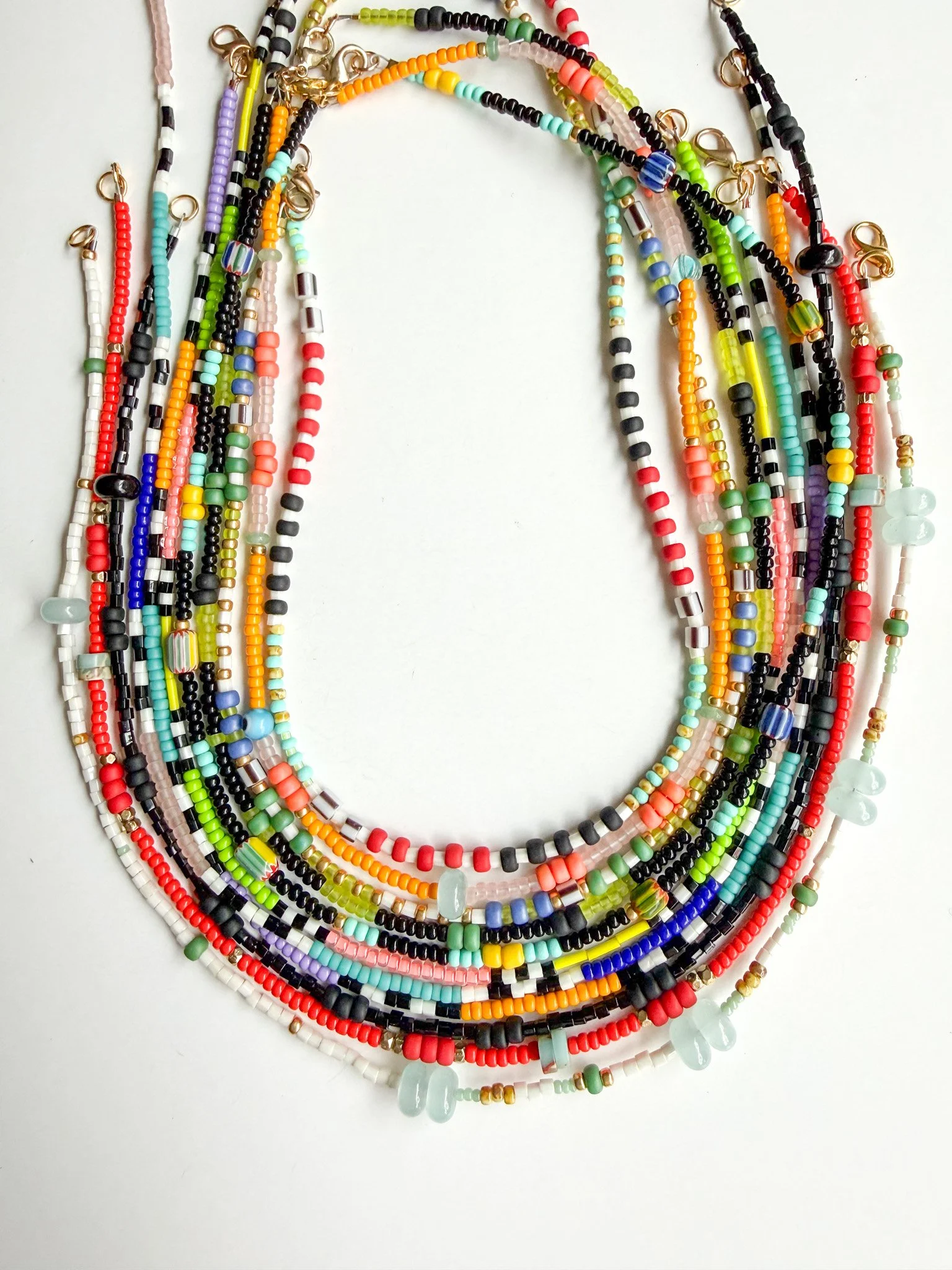 Multi Beaded Necklace