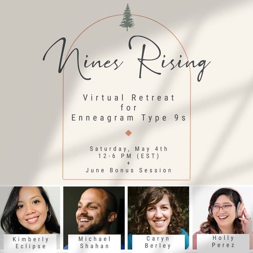 This one is for the 9s out there! Join @carynberley and other fabulous 9s (@the_enneagram9_show @michaelshahan_therapy @haporganizing) for a virtual retreat THIS SATURDAY!

Learn about merging, take time to reconnect with yourSELF, and be in communit