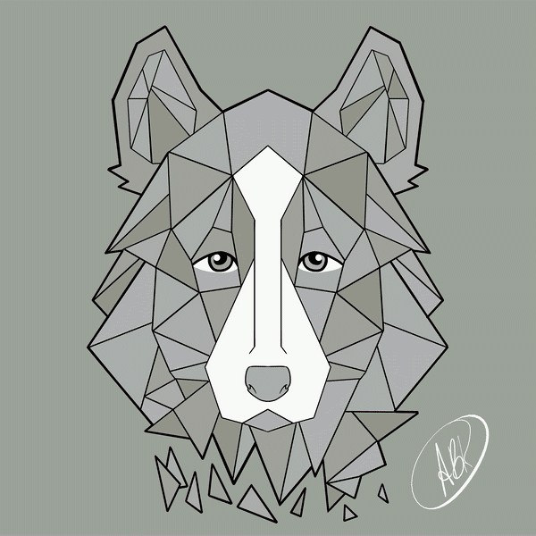 Vector Wolf GIF.gif