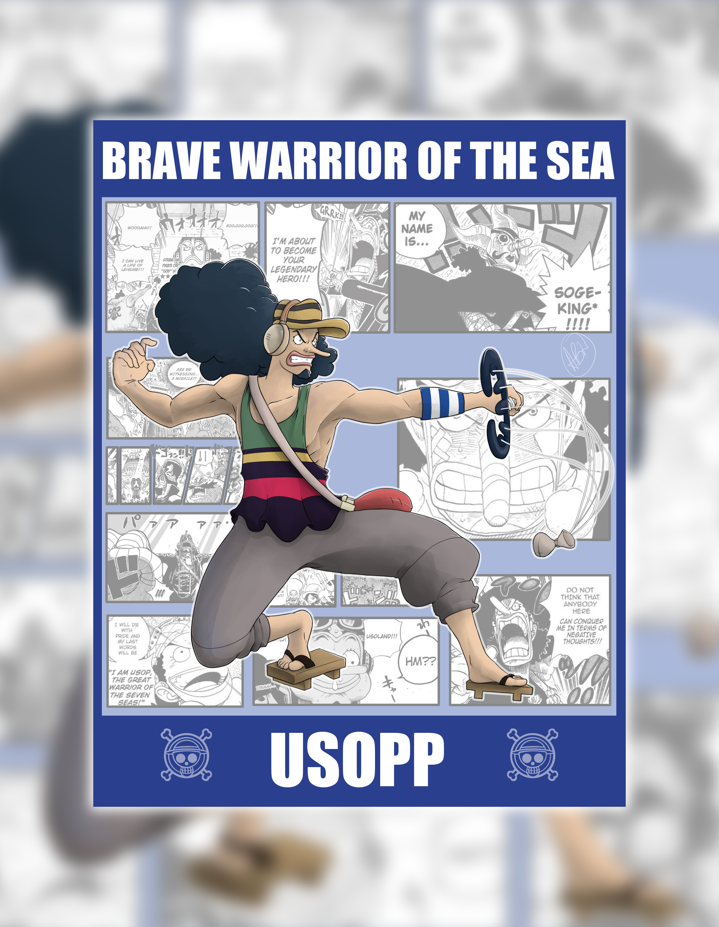 One Piece Print - Usopp