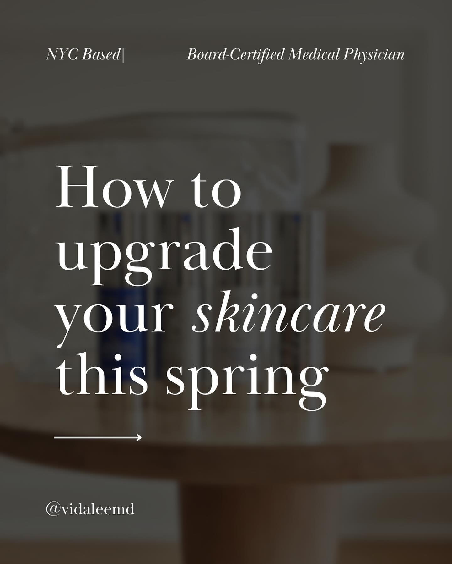 Medical Grade Skincare For The Win! 🙌🏼⁠
⁠
We all want to wear less makeup during the warmer months, and having clear and glowing skin gives you the confidence to do so.⁠
⁠
So, as you enter peak brunch season, here are my recommendations for upgradi