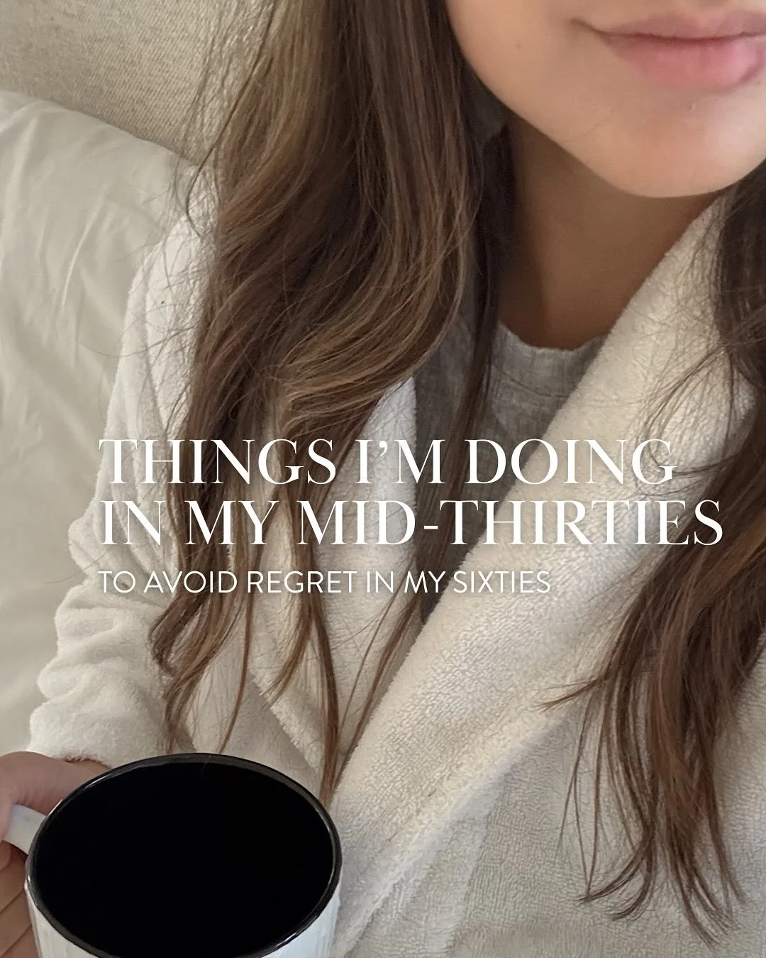 Taking care of myself now isn&rsquo;t just about how I look today; it&rsquo;s a gift for the woman I&rsquo;ll be decades from now. 🤍⁠
⁠
These foundational skincare practices are in my opinion some of the most important and helpful things you can do 
