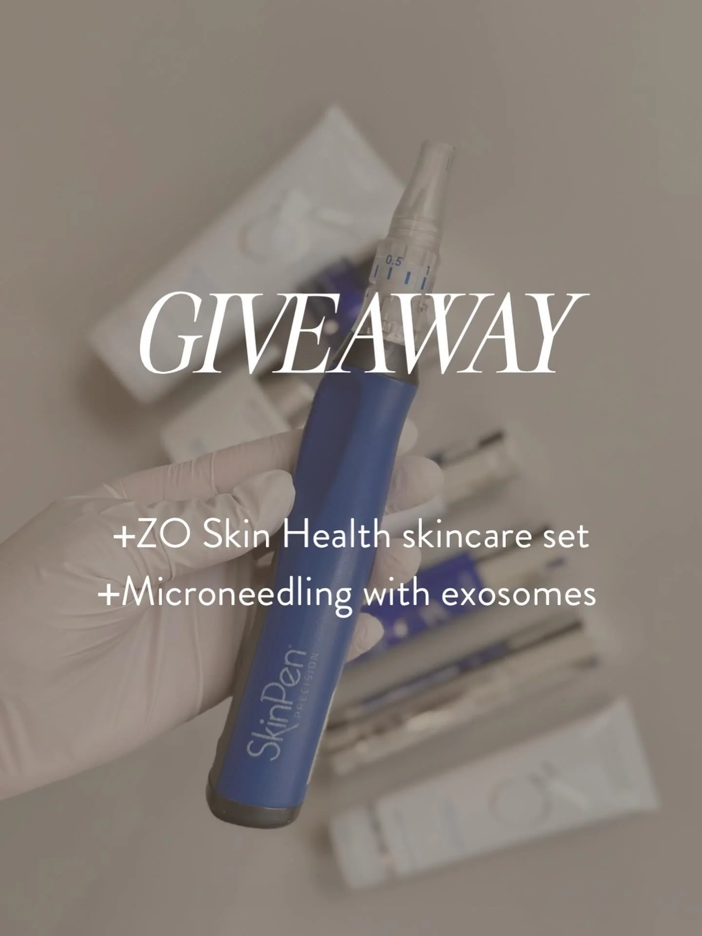 It&rsquo;s GIVEAWAY time!

Giving away the perfect fall skin reset combo - a full @zoskinhealth skincare system and one microneedling with exosomes treatment!

Tell your bff, sisters, co-workers, and moms because this one&rsquo;s for everyone!

*Winn