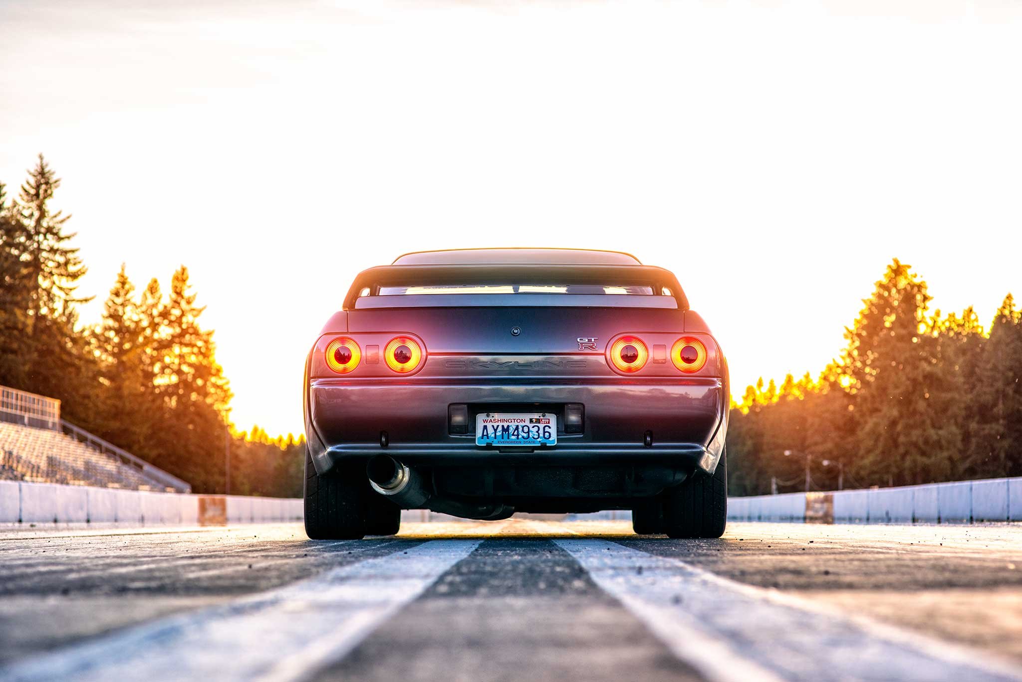 1990 Nissan Skyline GT-R R32 | Seattle Automotive Photography | Josh Mackey | Mackeydesigns