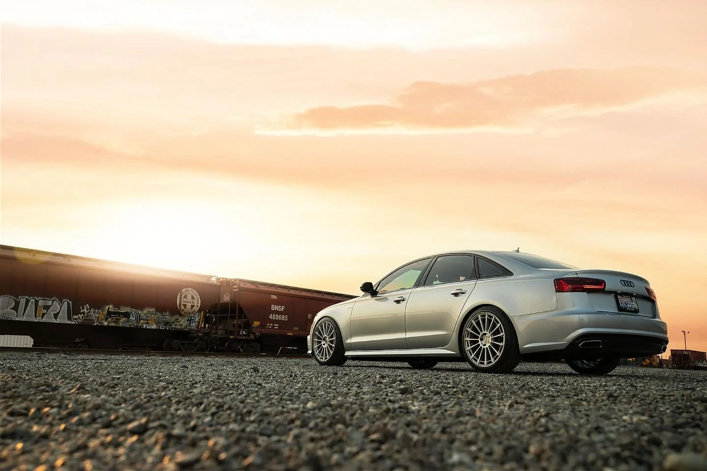 Another shot of the #audi for @nicheroadwheels #audia6 #a6