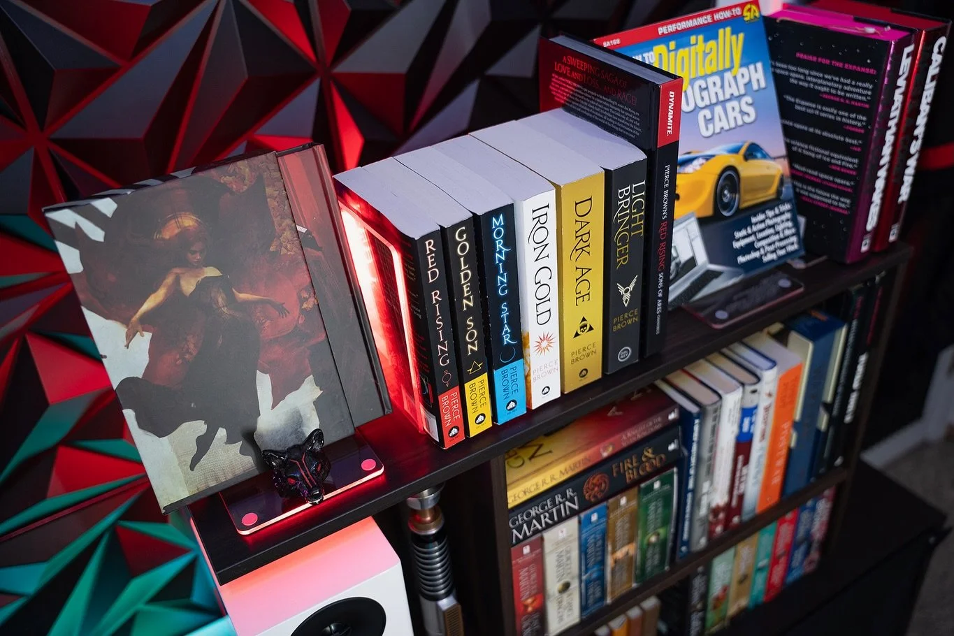 The world of #redrising has captivated me in no other way since the original release of the Matrix. @piercebrownofficial has done an amazing job of pulling you in and keeping you there regardless of the ups and downs with incredible point of view sto