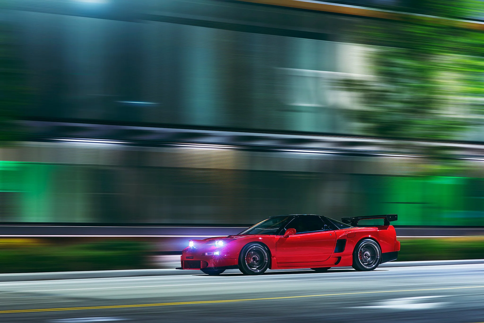1991 Acura NSX Widebody | Seattle Automotive Photography | Josh Mackey | Mackeydesigns