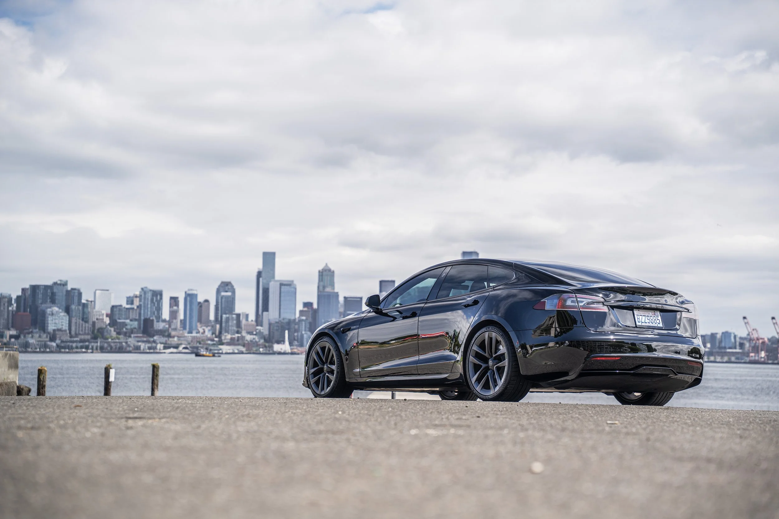 2021 Tesla Model Long Range | Cars & Bids | Seattle Automotive Auction Photography | Josh Mackey
