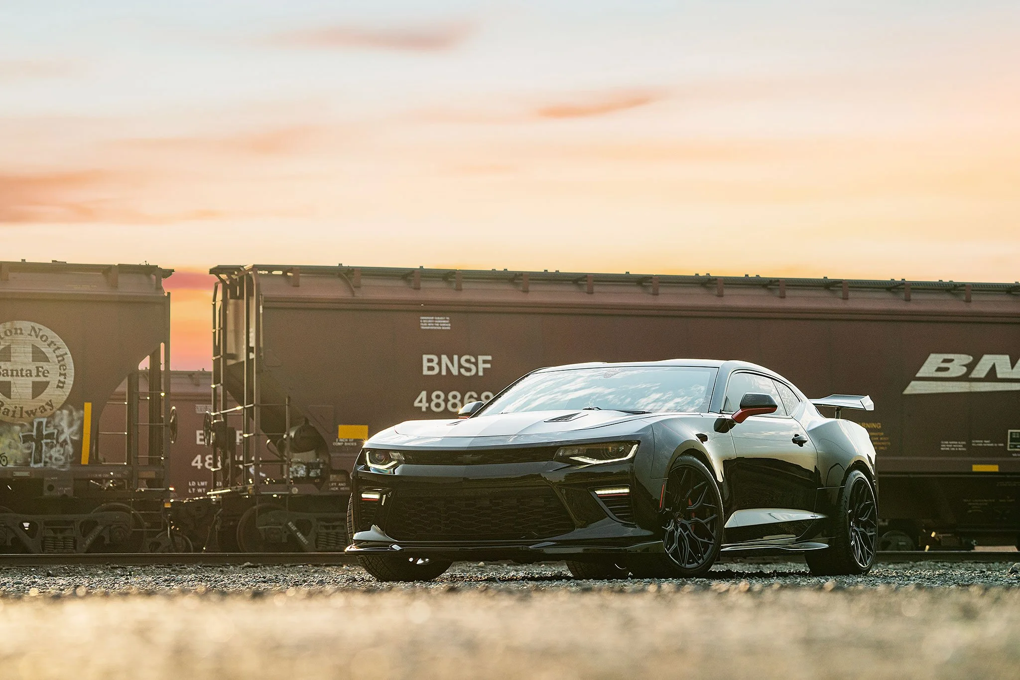 2021 Chevrolet Camaro | Vossen Wheels | Seattle Automotive Photography | Josh Mackey | Mackeydesigns