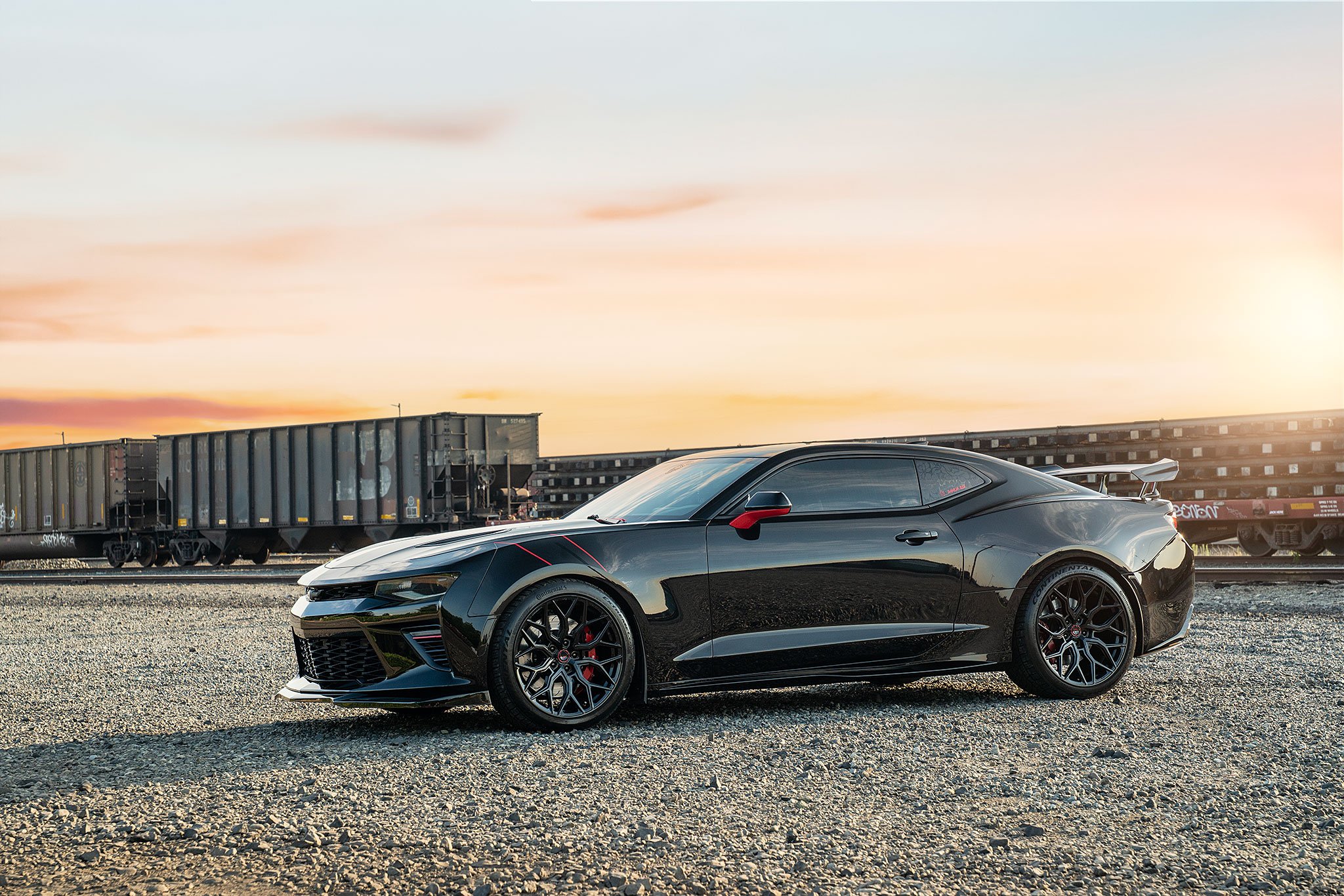 2021 Chevrolet Camaro | Vossen Wheels | Seattle Automotive Photography | Josh Mackey | Mackeydesigns