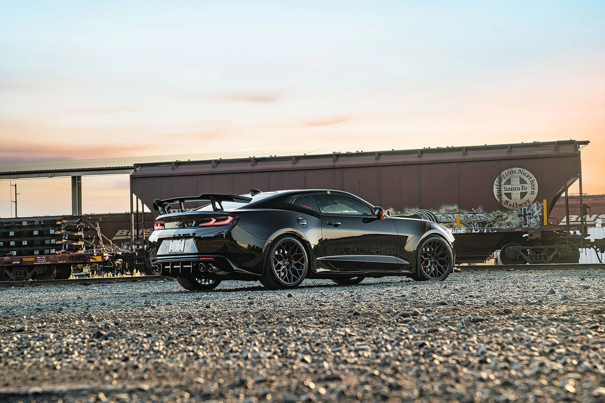2021 Chevrolet Camaro | Vossen Wheels | Seattle Automotive Photography | Josh Mackey | Mackeydesigns