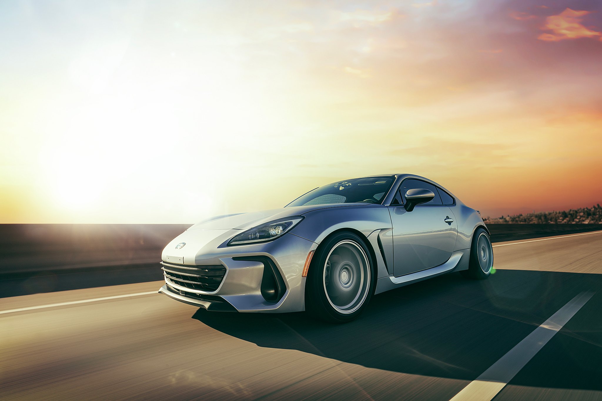 2023 Subaru BRZ | Rotiform Wheels | Seattle Automotive Photography | Josh Mackey | Mackeydesigns