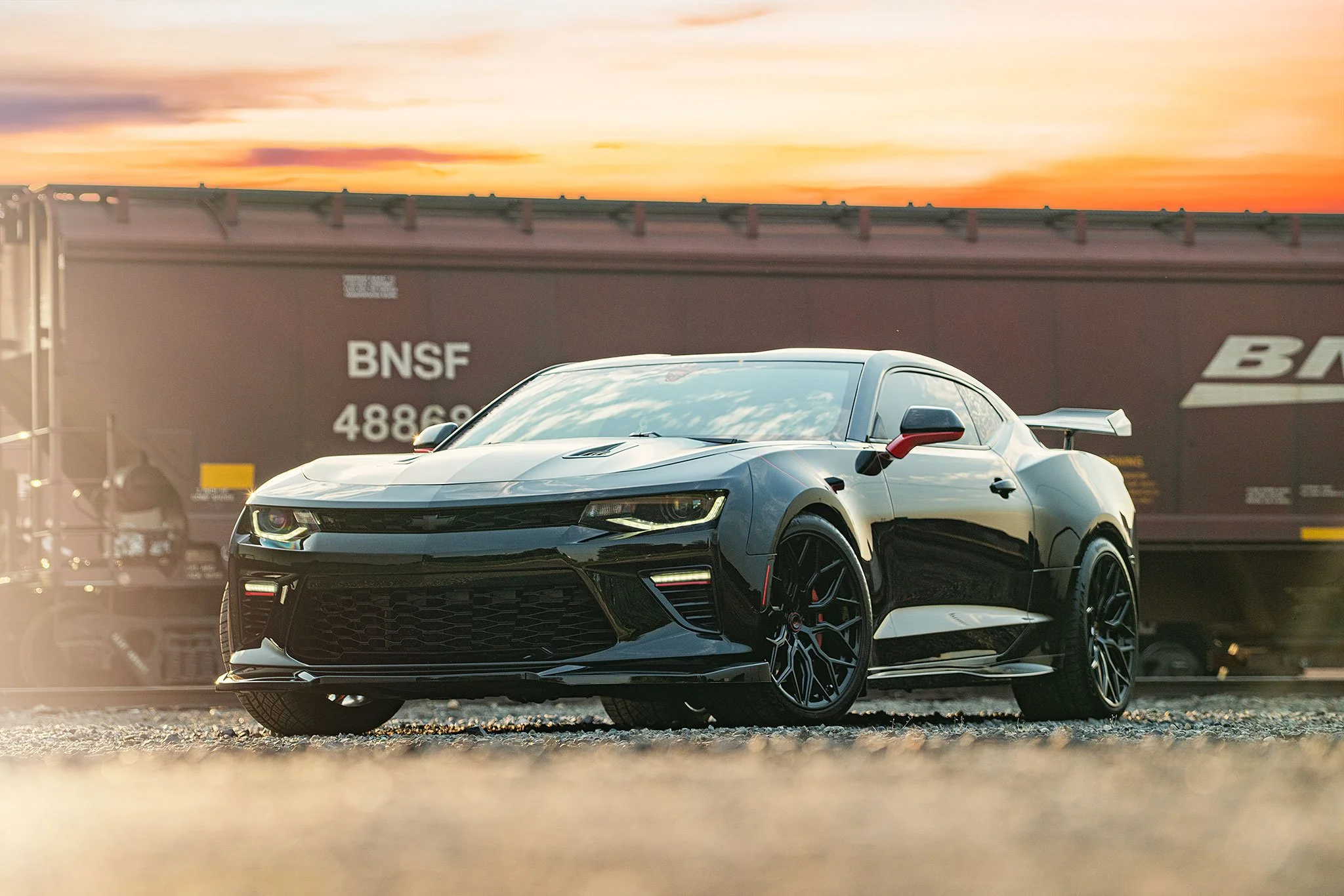 2021 Chevrolet Camaro | Vossen Wheels | Seattle Automotive Photography | Josh Mackey | Mackeydesigns