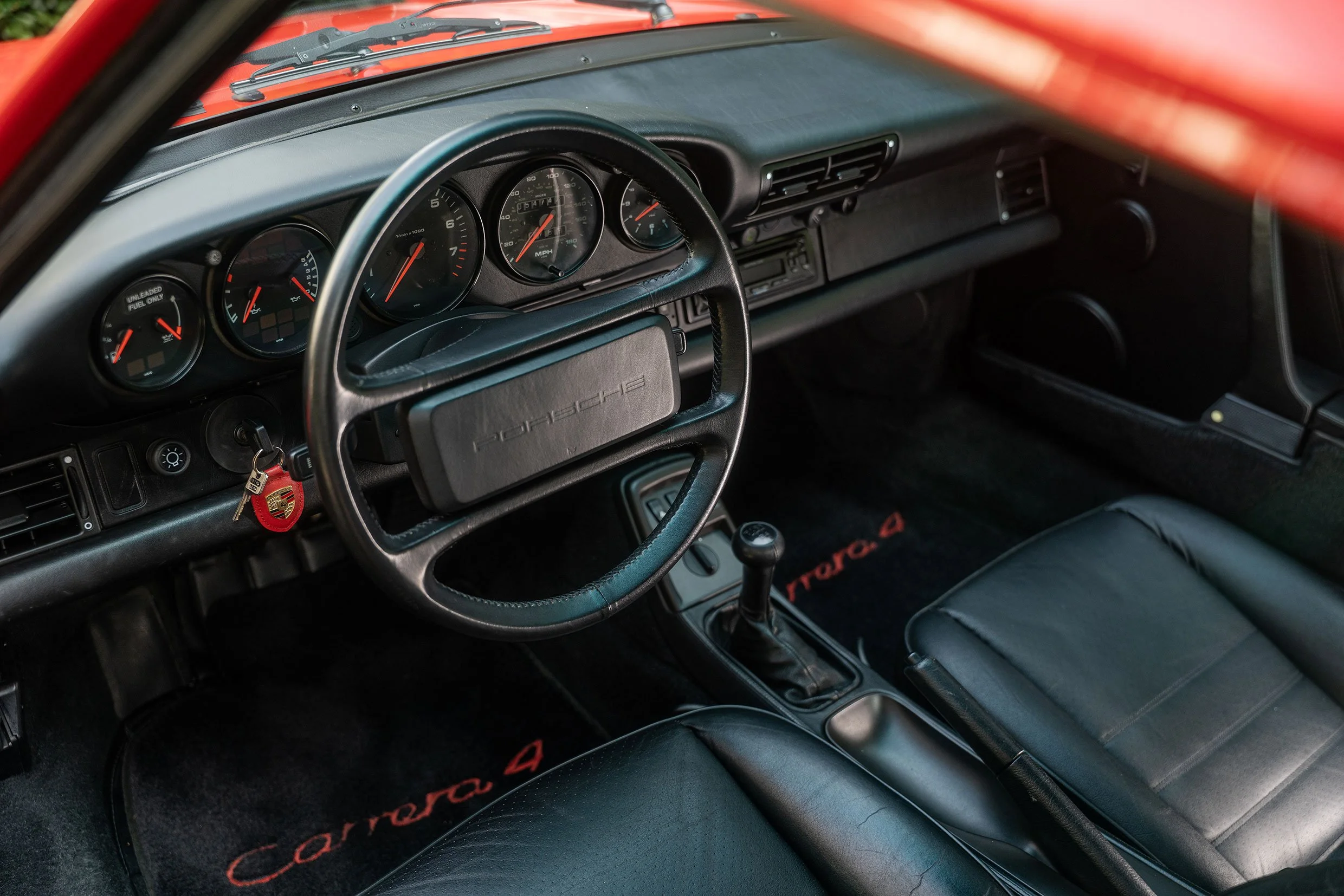 1989 Porsche 964 Carrera 4 911 | Bring a Trailer | Seattle Automotive Auction Photography | Josh Mackey | Mackeydesigns