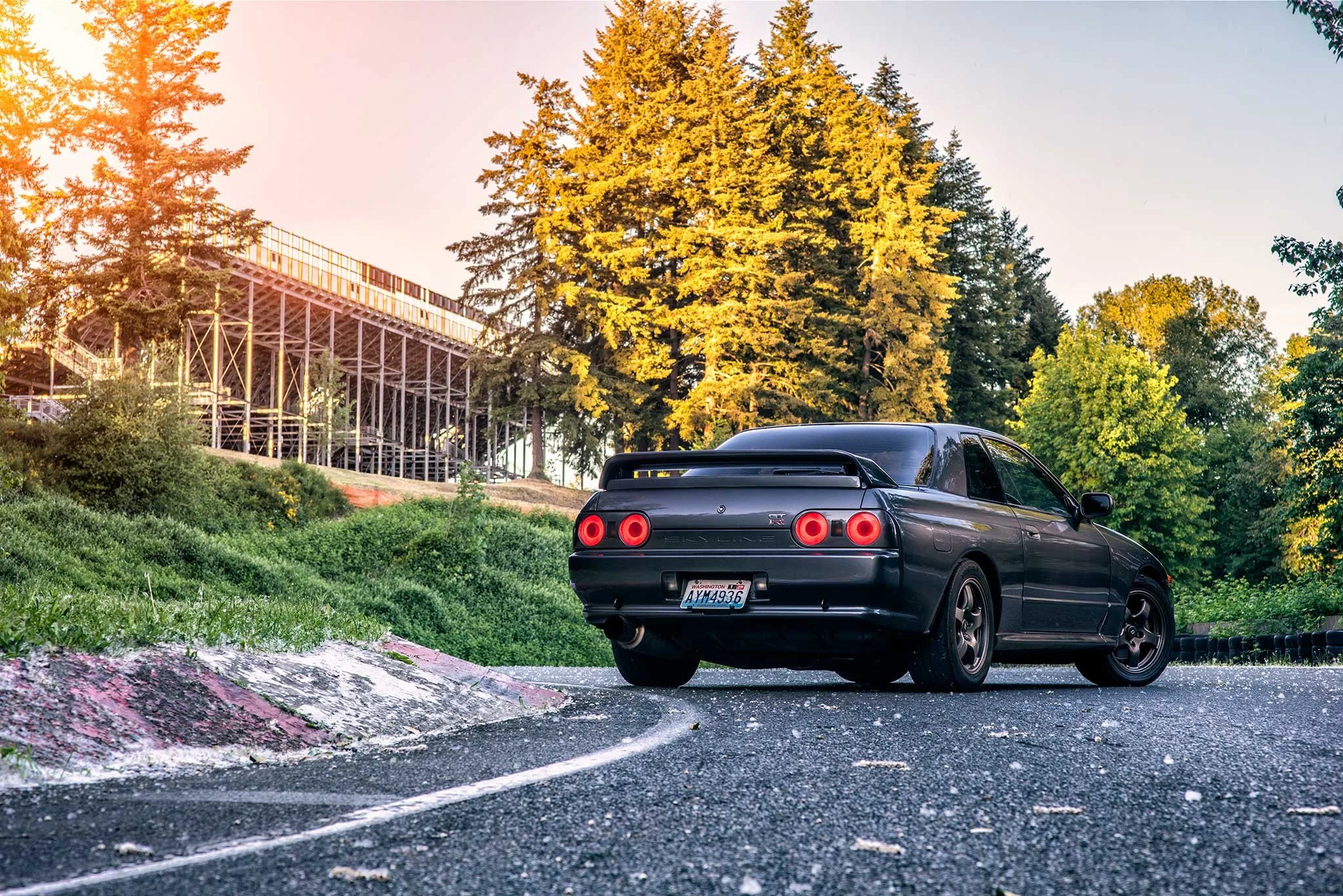 1990 Nissan Skyline GT-R R32 | Seattle Automotive Photography | Josh Mackey | Mackeydesigns