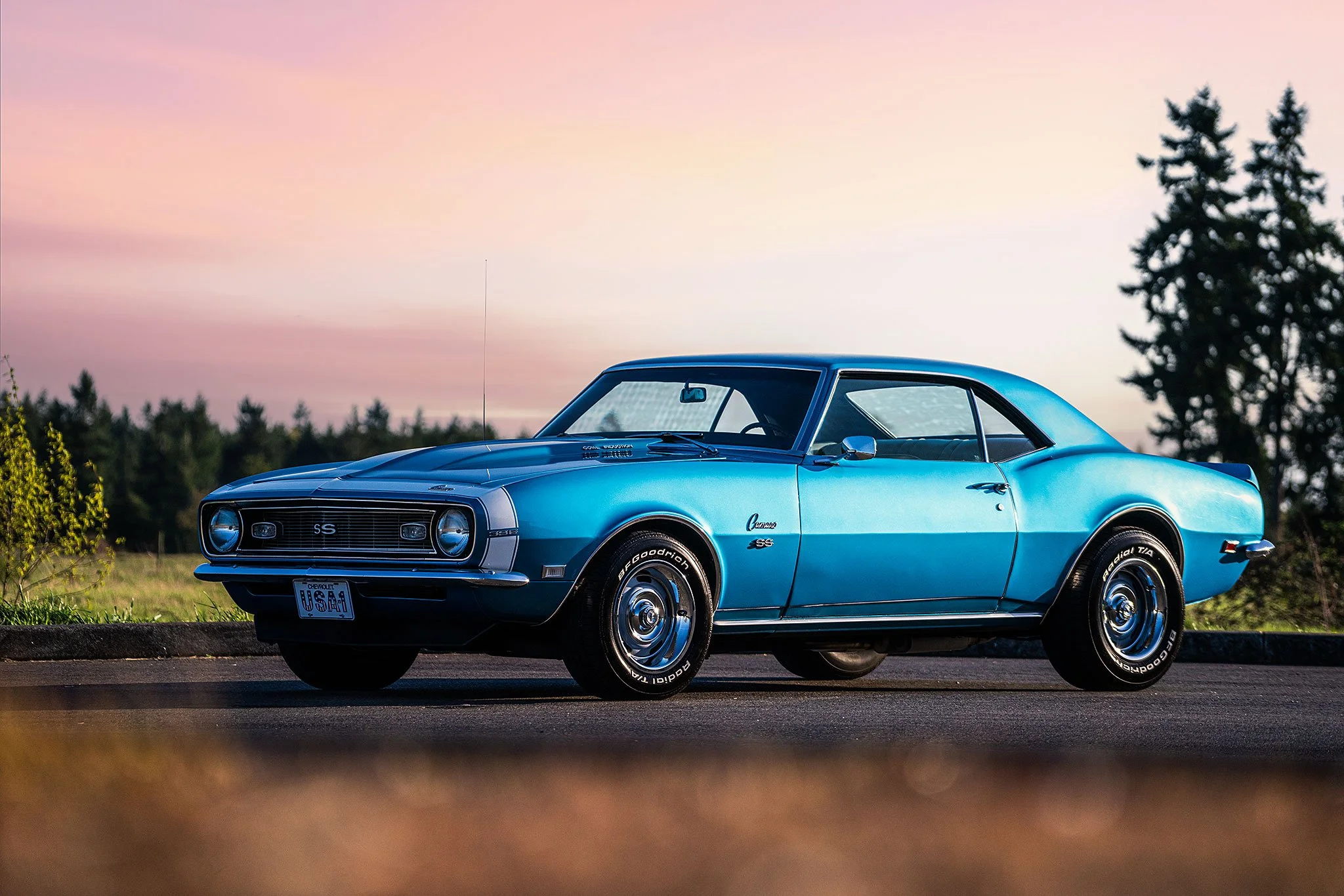 1968 Chevrolet Camaro | Seattle Automotive Photography | Josh Mackey | Mackeydesigns
