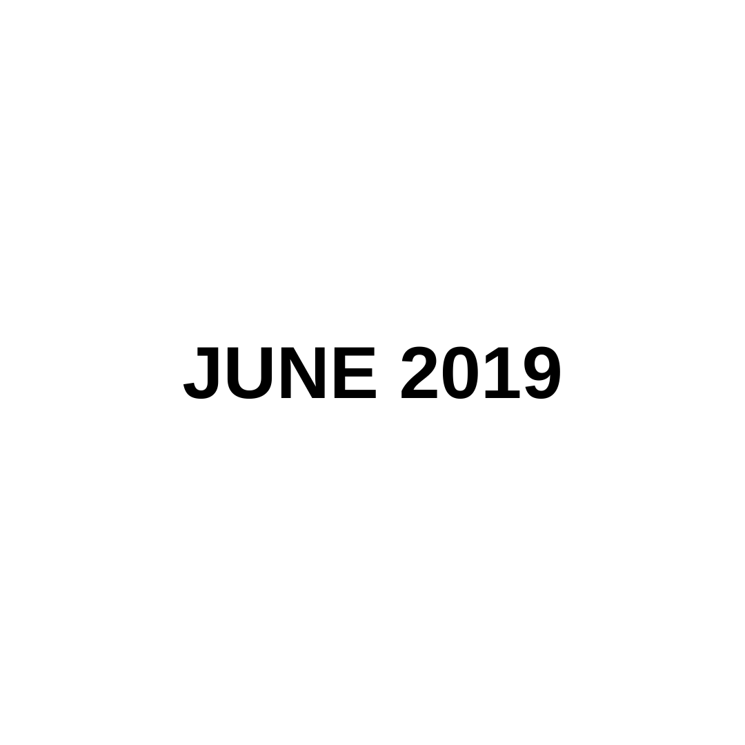MARKET UPDATE (JUNE 2019)
