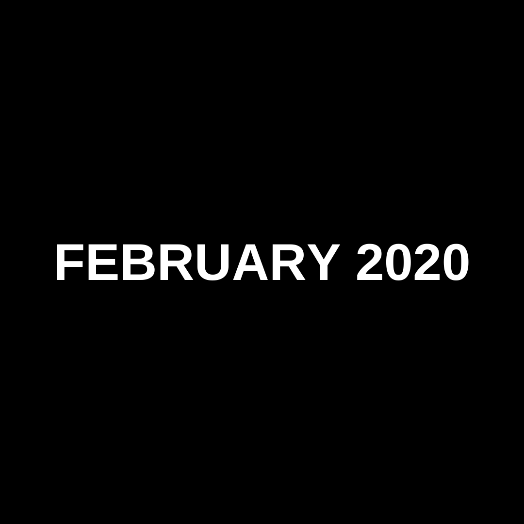 MARKET UPDATE (FEBRUARY 2020)