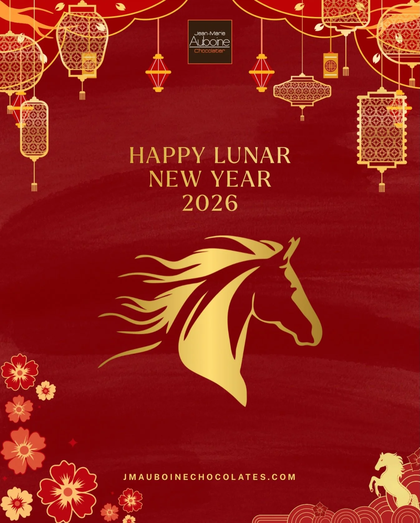Happy Lunar New Year! Celebrating the year of the Horse of Fire 🔥 #lunarnewyear #chinesenewyear #horse