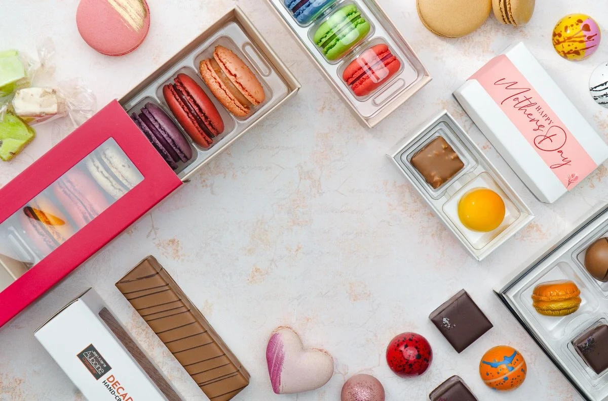 Last Call for Mother&rsquo;s Day! Any online order that comes in before 2:00PM will arrive on time with 2-Day-Delivery! If you rather choose in person, both our locations are open #mothersday #chocolates #candy