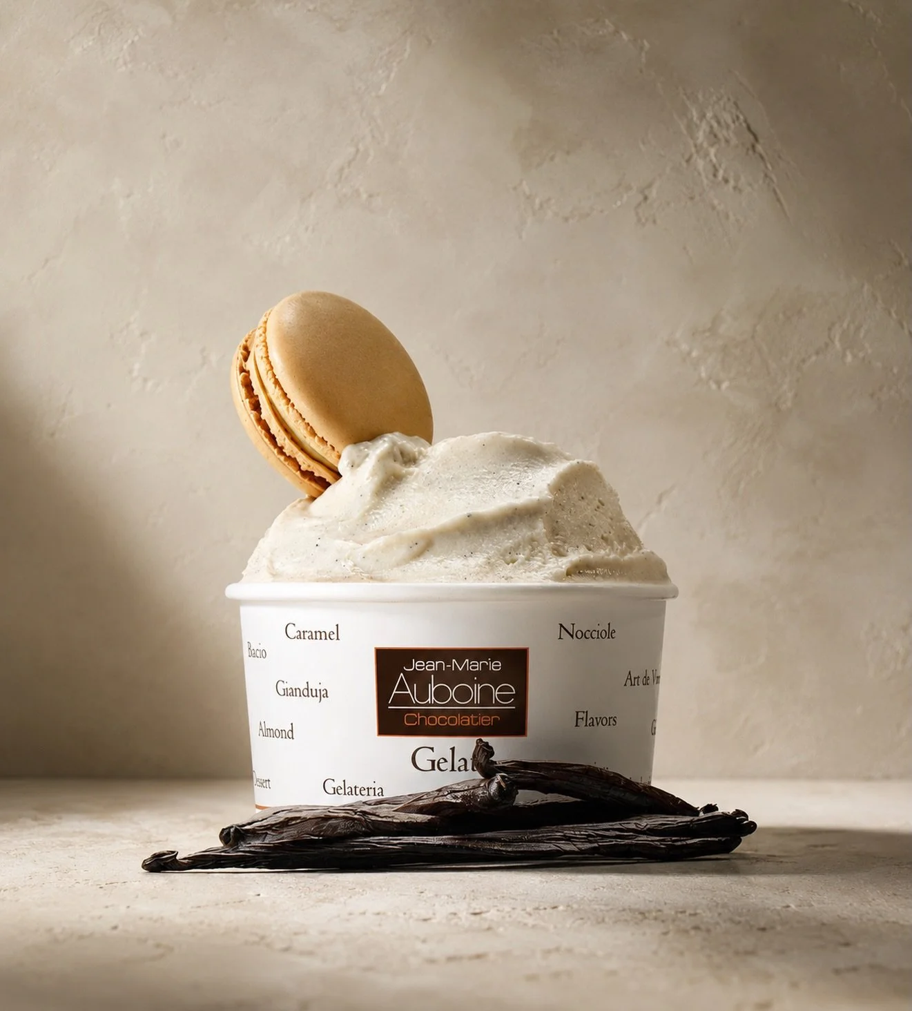 Saturday plans, upgraded. What&rsquo;s better than a real vanilla bean gelato topped with a macaron? Treat mom and your family this Mother's Day weekend! Exclusively at our Tivoli Village location. #gelato #vanilla #vanillabean #lasvegas