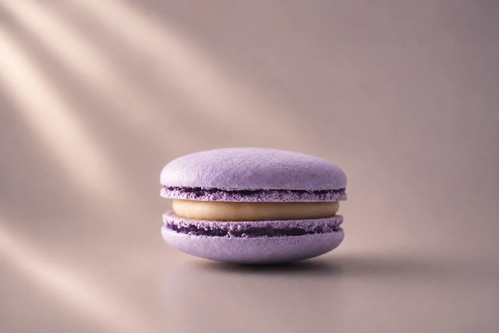 Lavender Honey French macaron #frenchmacaron #lavener #honey #lasvegas