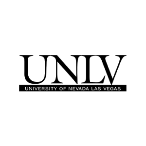 UNLV logo with text 'University of Nevada Las Vegas' beneath it.