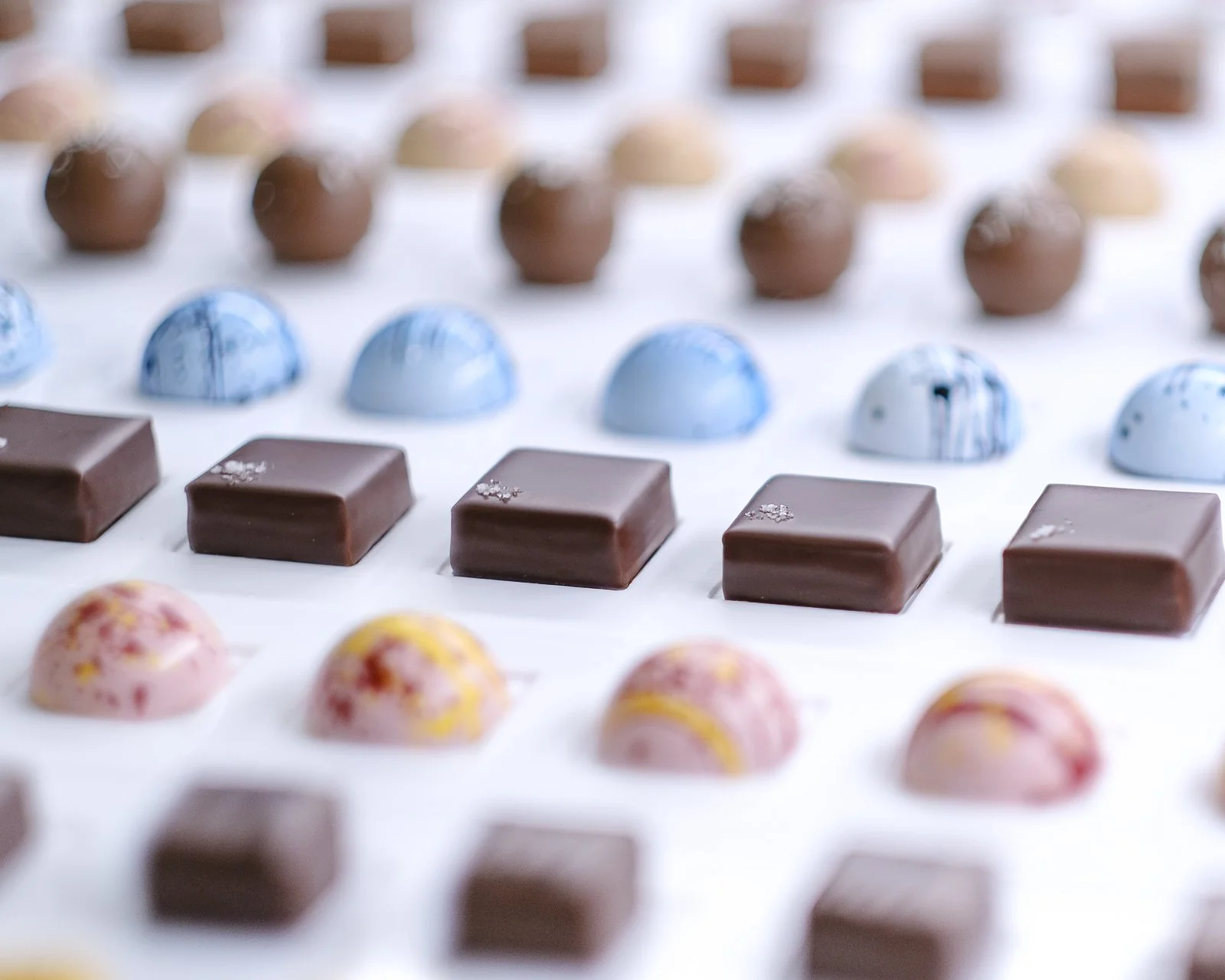 Display of our bestsellers chocolate in our Las Vegas Store