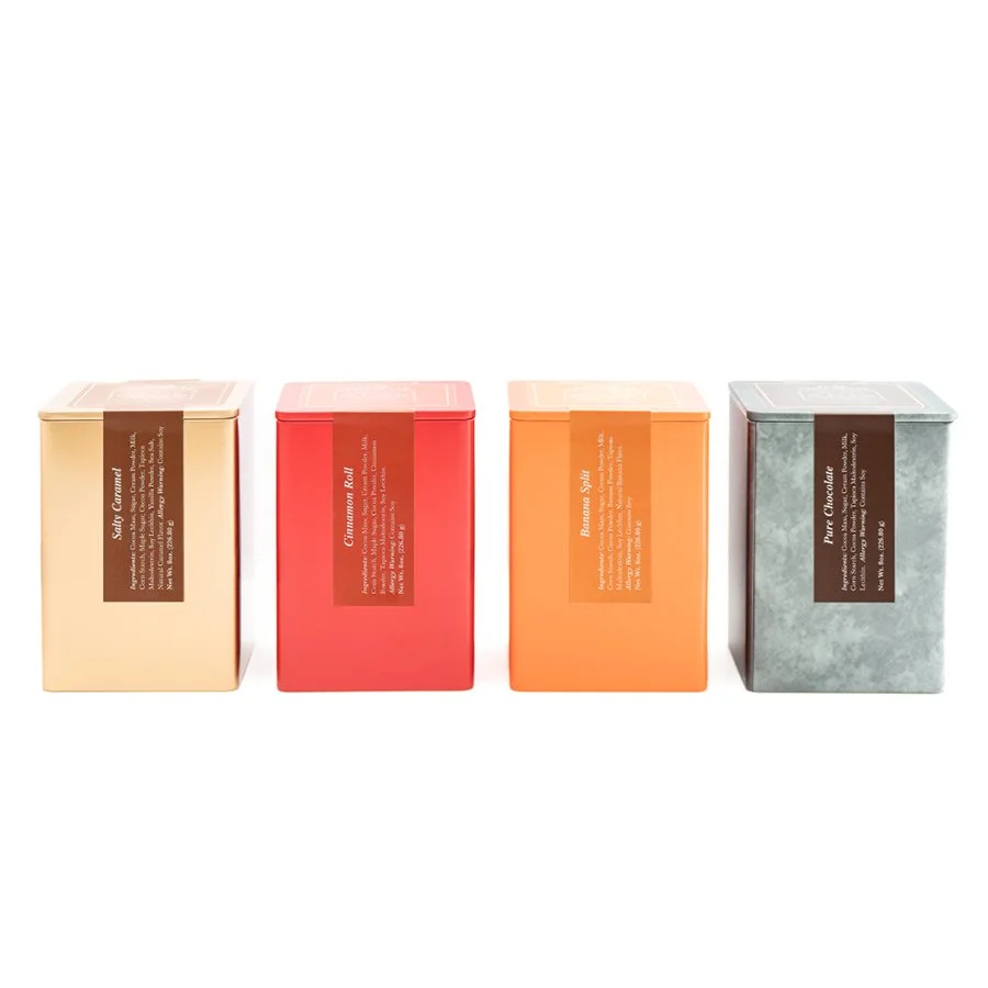 Drinking Chocolate Mixes Flavours by Jean-Marie Auboine Chocolatier Made with Real Premium Chocolate