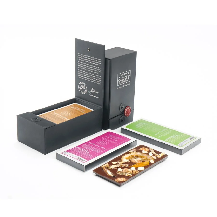 Chocolate Bars in Wooden Giftbox | Award-Winning