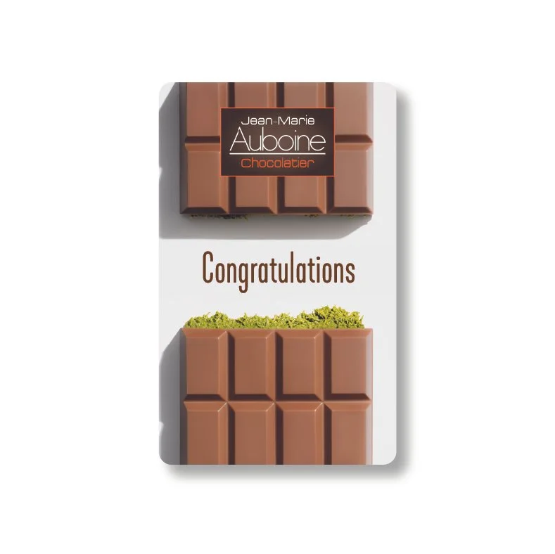 Congratulations Chocolate Gift Card